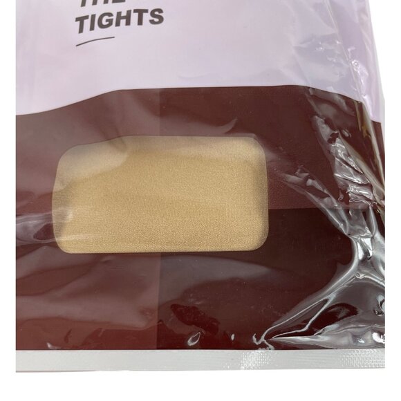 Manzi I'm The Tights 2 Pairs Women Tights Pantyhose Suntan Size Medium - Picture 2 of 5